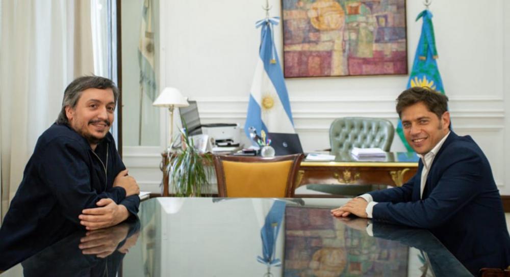 Máximo Kirchner y Axel Kicillof comparten acto en San Vicente y envían una nueva señal de unidad