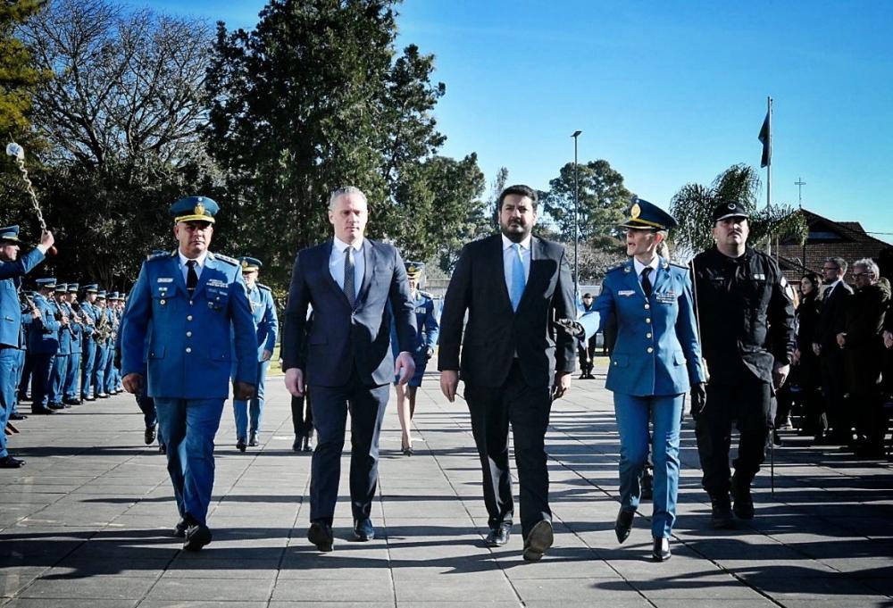 Mena anunció que se está trabajando fuertemente en modernizar el SPB y avanzar con las obras