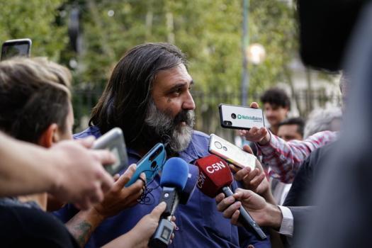 Roberto Baradel: “Está en juego la posibilidad de sobrevivir"