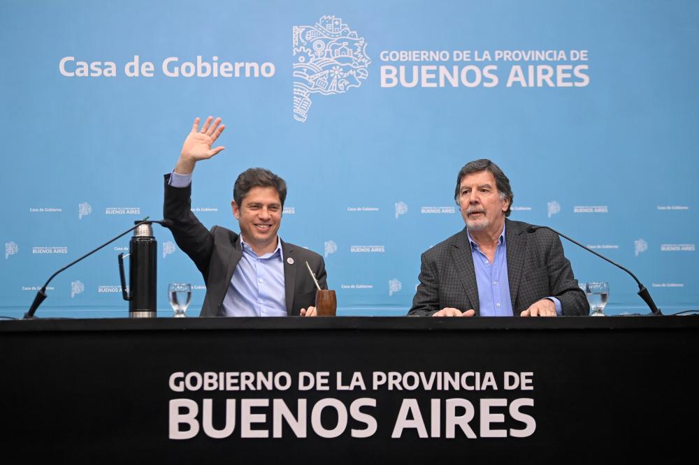 Kicillof anunció un proyecto para establecer la obligatoriedad de la educación desde los tres años