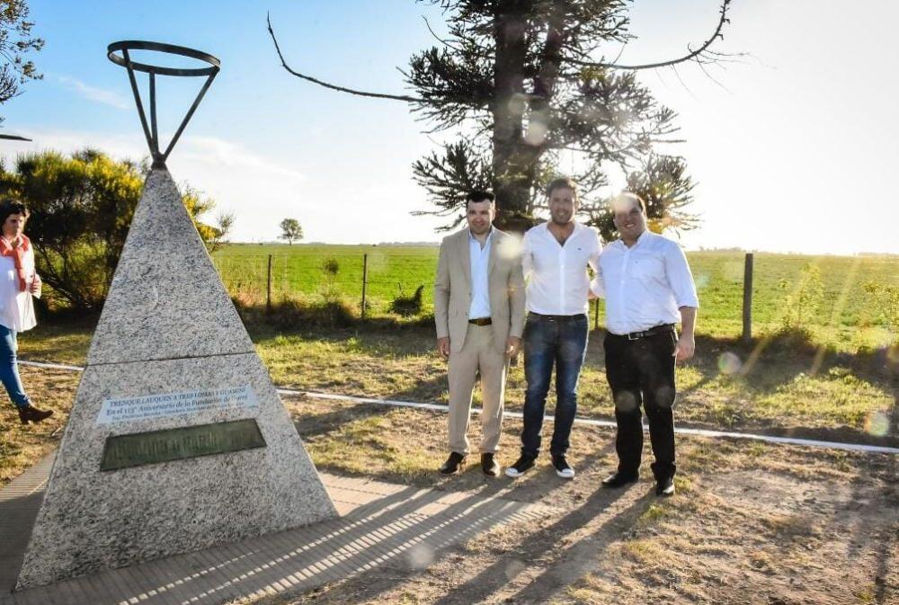 Tres intendentes se reunieron en el punto tripartito de Garré