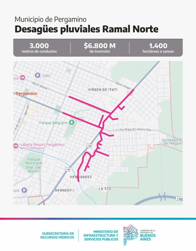 Avanzan las obras hidráulicas para mitigar el riego de inundaciones