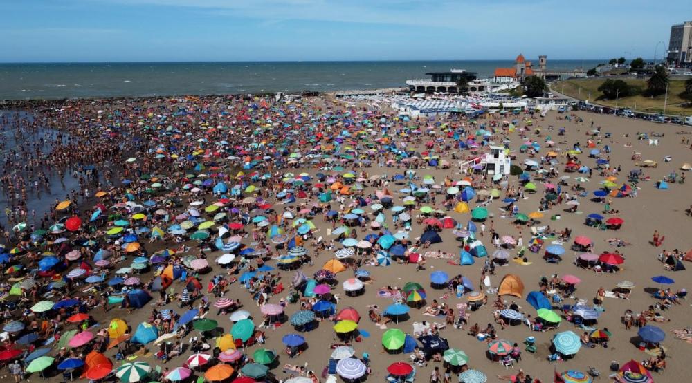 Mar del Plata: arribaron 521.659 turistas en lo que va de enero