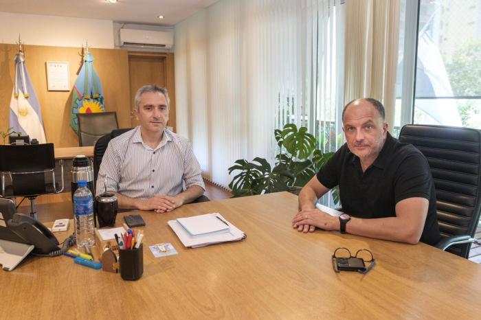 Larroque recibió a los intendentes de Bolívar, Tapalqué y Tres Arroyos