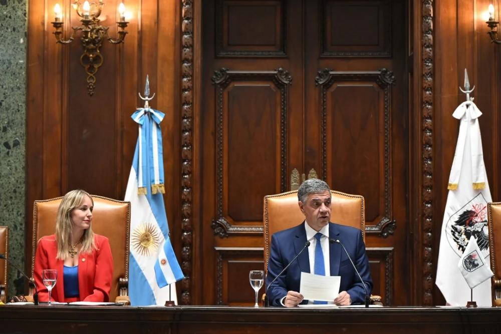Jorge Macri inauguró las sesiones ordinarias en la Legislatura: foco en Seguridad, repaso de gestión y dardos a la oposición