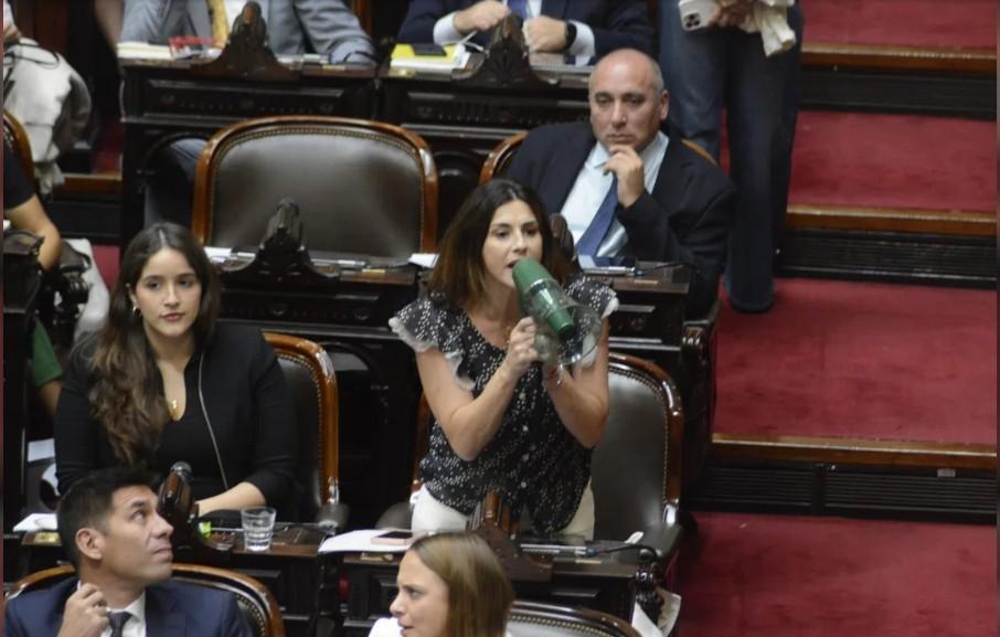 En medio de gritos, sesiona la Cámara de Diputados para tratar el DNU del acuerdo con el FMI