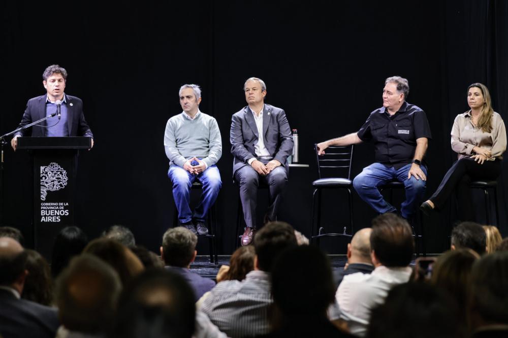 Kicillof presentó un programa para prevenir el delito y la reincidencia juvenil