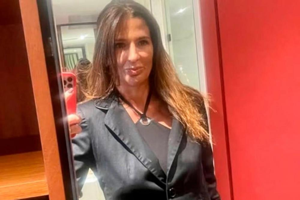 La jueza Julieta Makintach, afuera del juicio por la muerte de Maradona