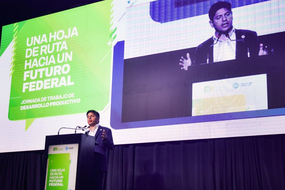 Kicillof participó de la apertura de la “Jornada de Trabajo de Desarrollo Productivo”