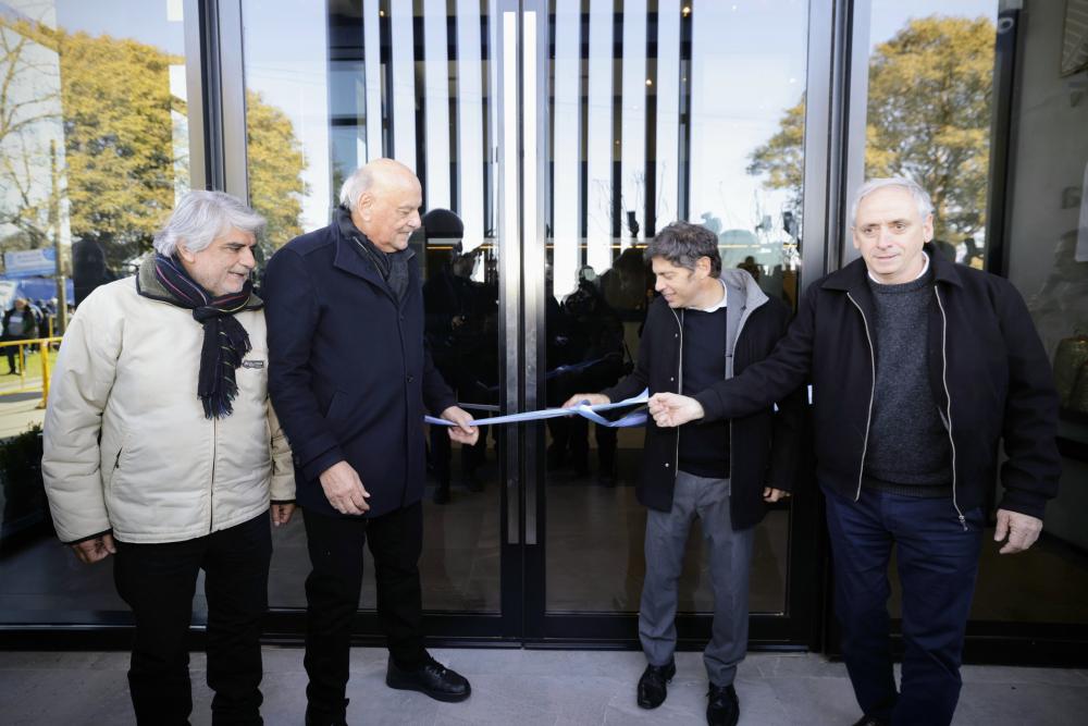 Kicillof participó de la inauguración del nuevo hotel de UTEDYC