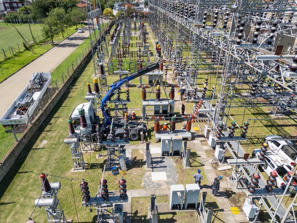 EDELAP realizó obras la Estación Transformadora Tolosa que beneficia a más de 45 mil usuarios