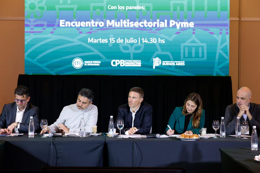 Augusto Costa inauguró el Congreso Productivo Bonaerense