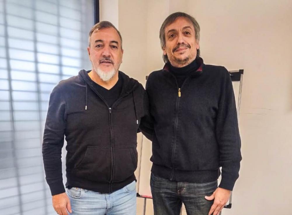 Máximo Kirchner se reunió con Rodolfo Aguiar de ATE para debatir sobre “la nueva estatalidad”