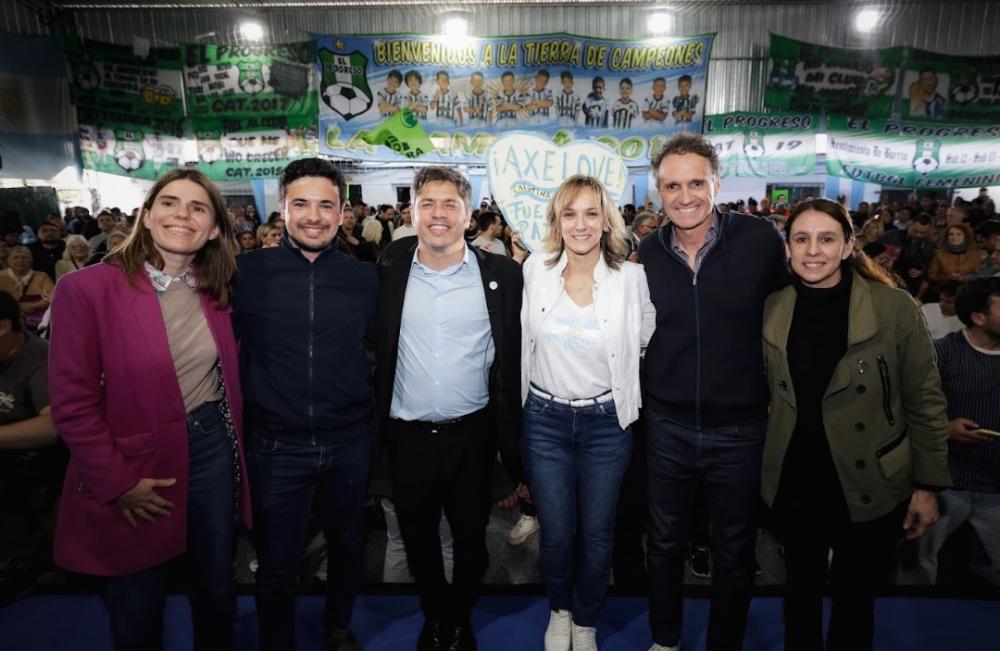 Kicillof encabezó un acto en Tigre con Katopodis y Malena Galmarini