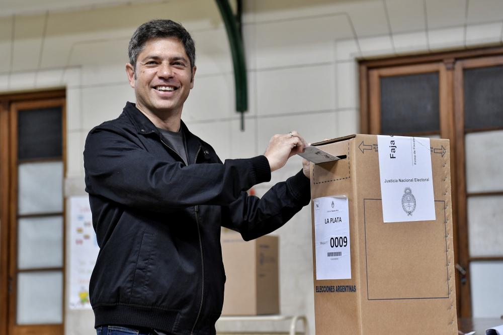 Votó Kicillof