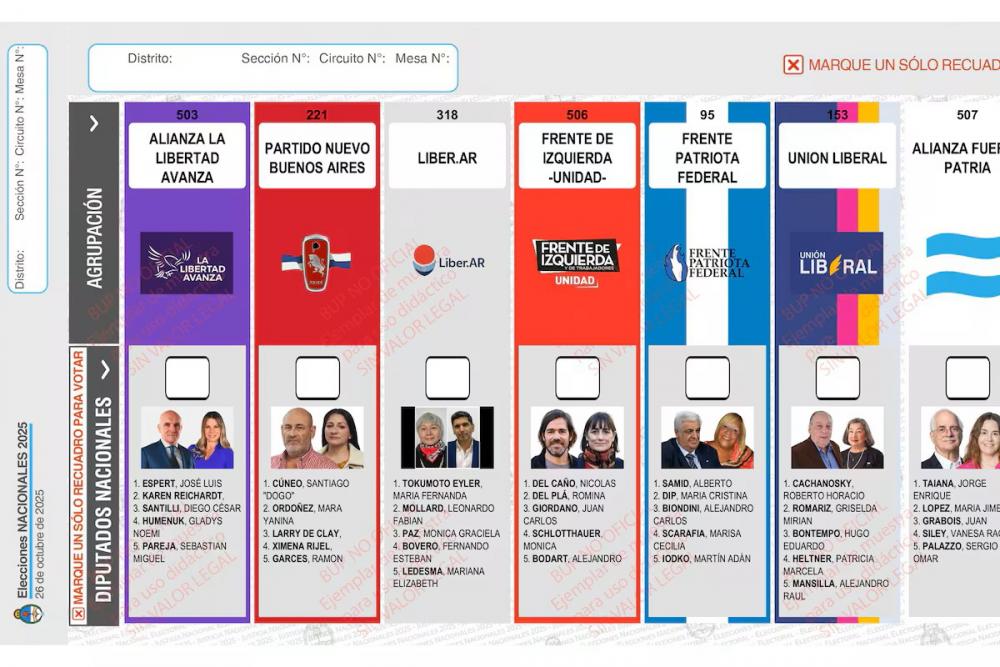 La Justicia bonaerense rechazó reimprimir las boletas de La Libertad Avanza: Espert seguirá figurando como candidato