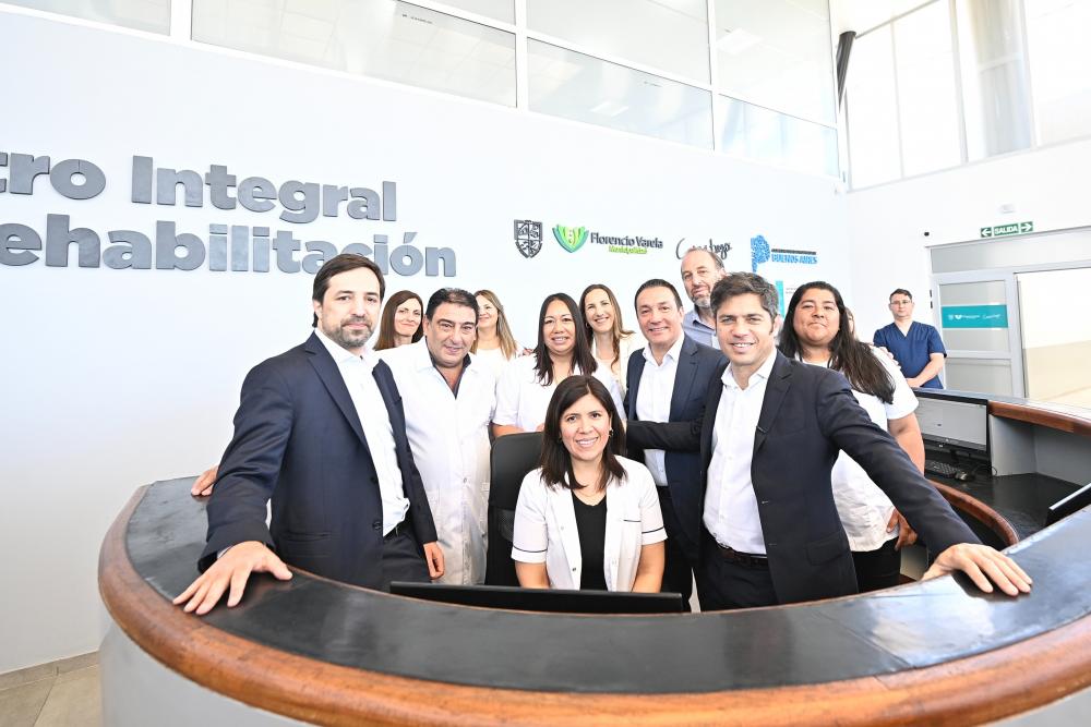 Kicillof inauguró un Centro de Atención Integral de Rehabilitación