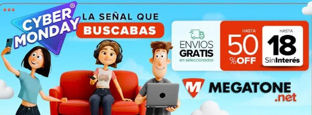 Las ofertas se necesitan y Megatone.net está de Cyber Monday para hacerlo realidad
