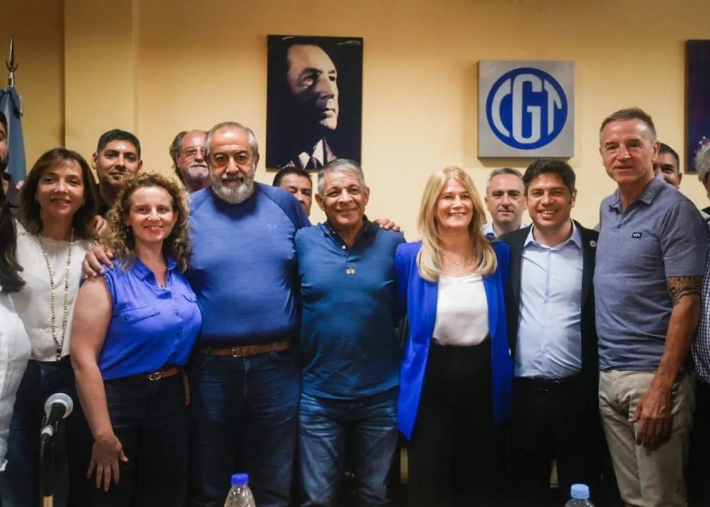 Fuerte respaldo de la CGT a Kicillof en la pulseada del PJ