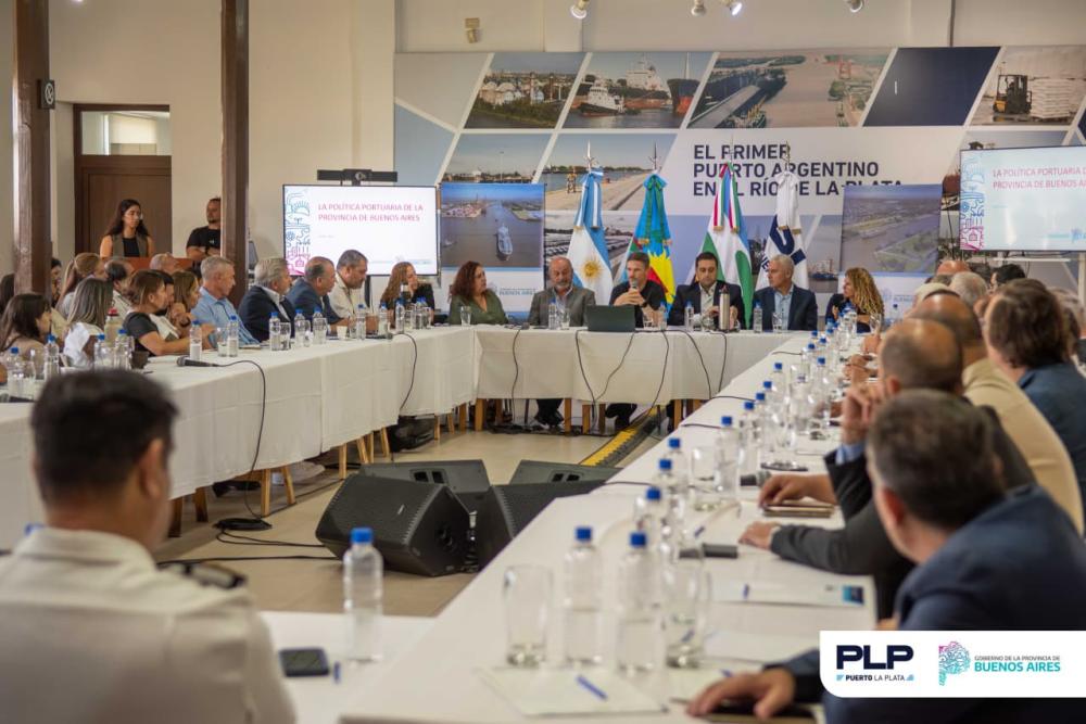 Se presentó el Plan Quinquenal del Puerto La Plata