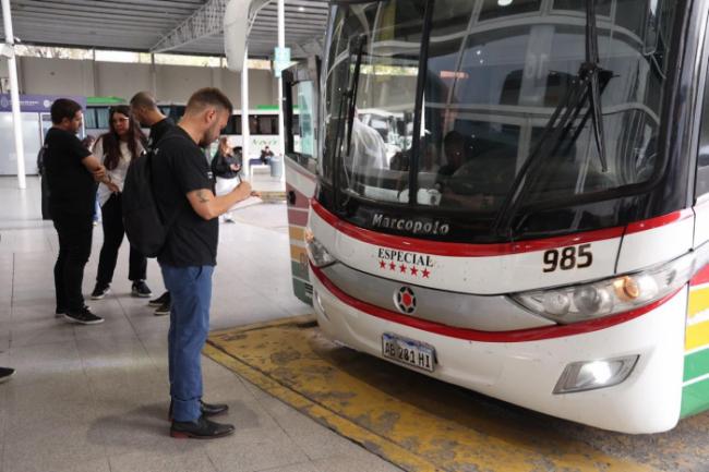 Trabajo inspeccionó condiciones laborales de choferes de media y larga distancia