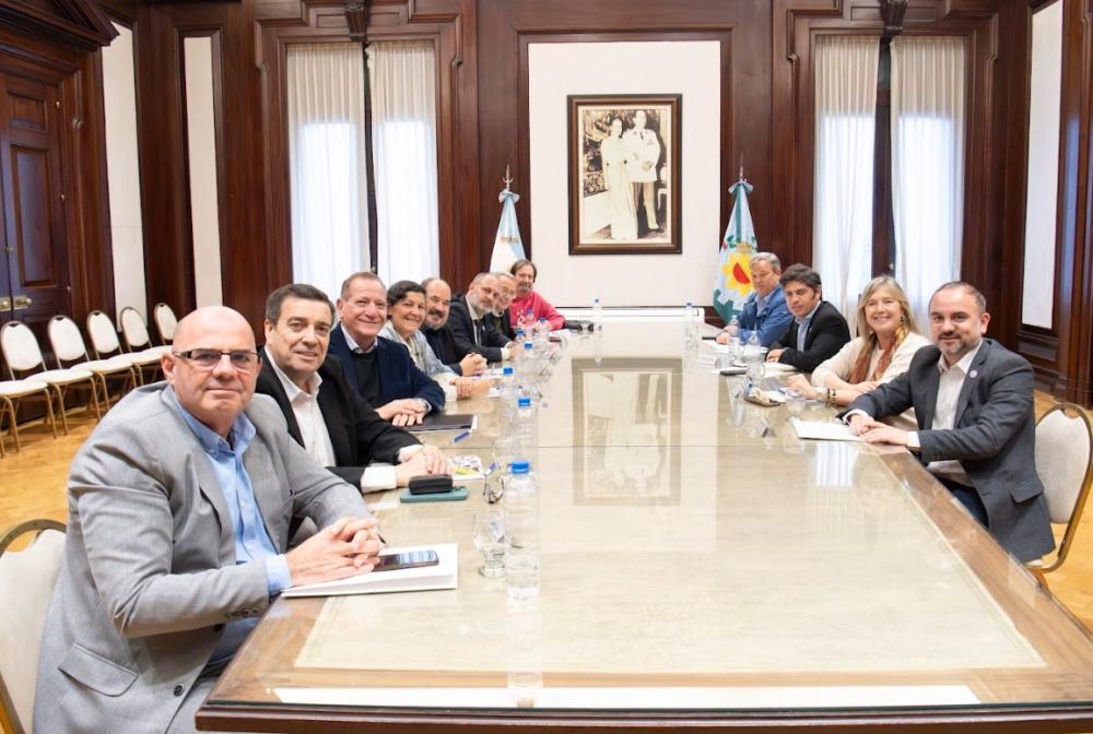 Kicillof se reunió con autoridades pastorales evangélicas