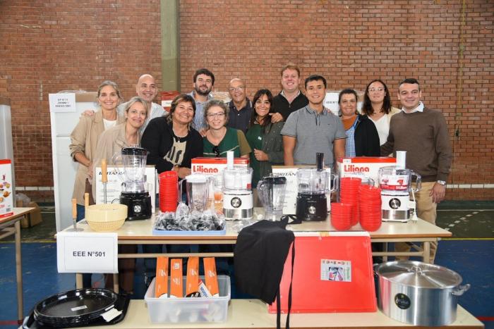 Crece el SAE: escuelas de Arrecifes recibieron equipamiento para sus comedores