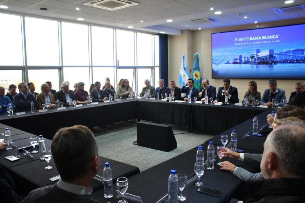 Presentaron los Planes Quinquenales de los puertos de Bahía Blanca y Coronel Rosales