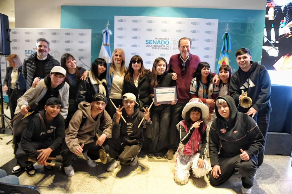 Magario cerró la cuarta edición del programa Voces Adolescentes