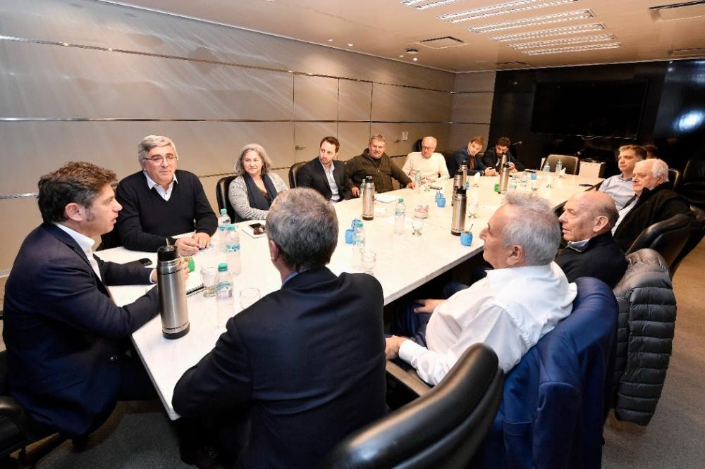 Kicillof recibió a representantes de pymes elaboradoras de biodiésel