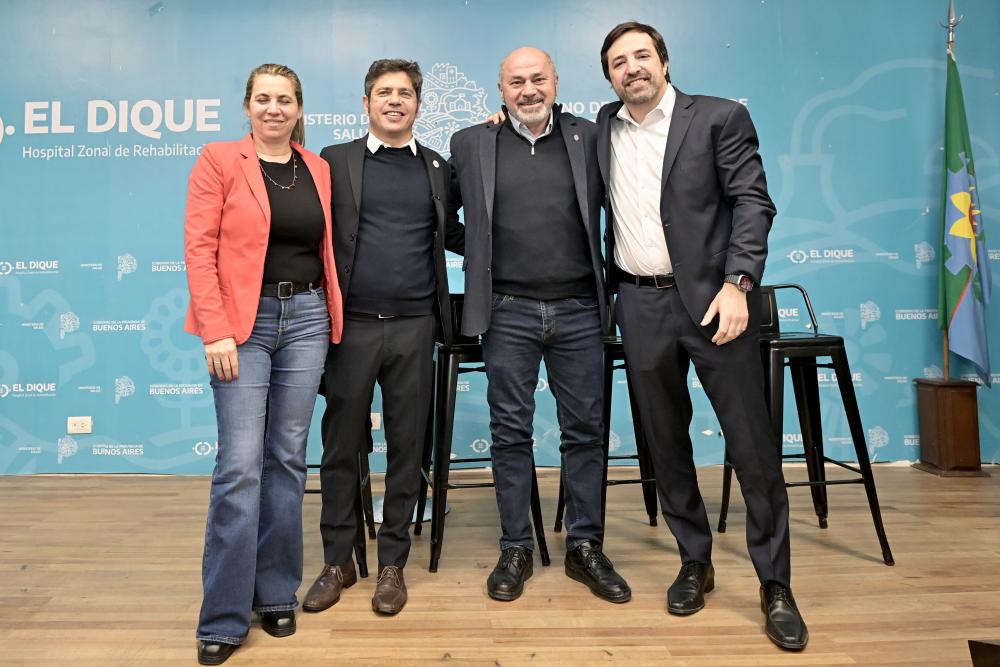 Kicillof y Kreplak encabezaron la presentación del 2° Plan Provincial de Salud Mental