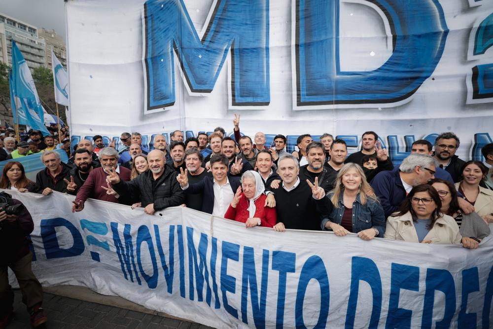 Kicillof participó de la 5° Marcha Federal Universitaria